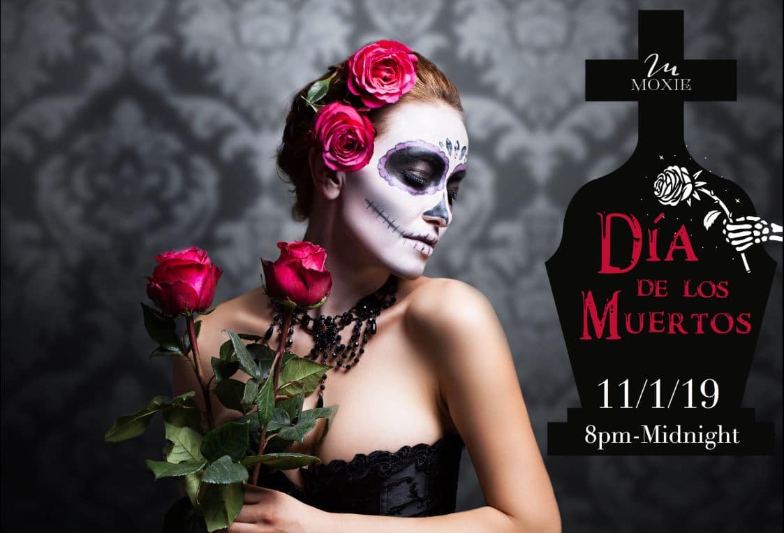 Ad for Dia de los Muertos event November 1, 2019