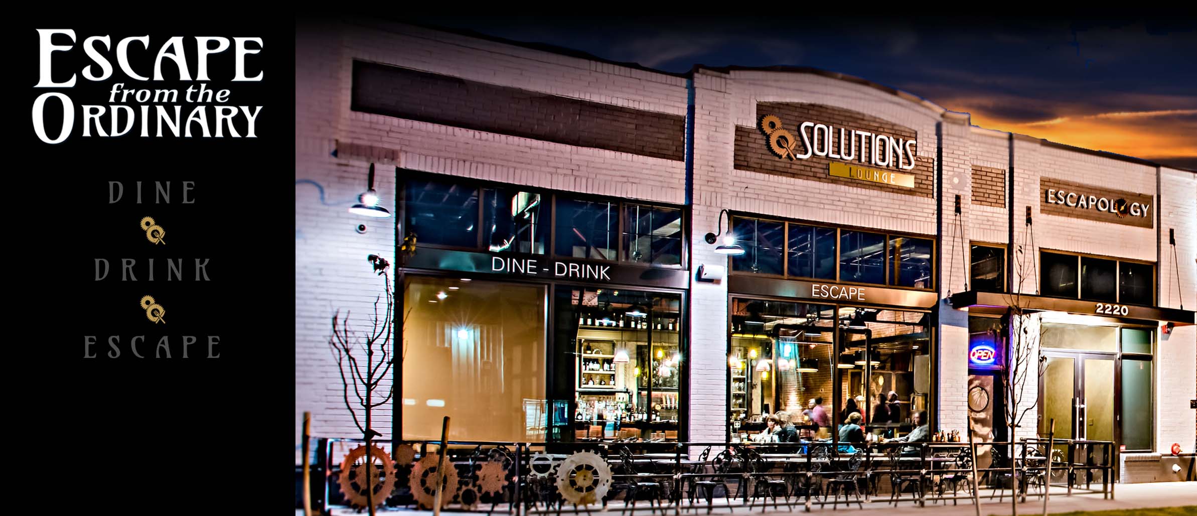 Solutions Restaurant Exterior photo and home page image